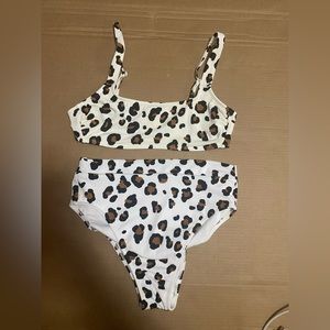 Women’s xhilaration leopard bathing suit